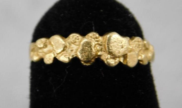 14K Yellow Gold - Childs Ring - Size 3 - 1.28 Grams: See Photos For Condition and Details