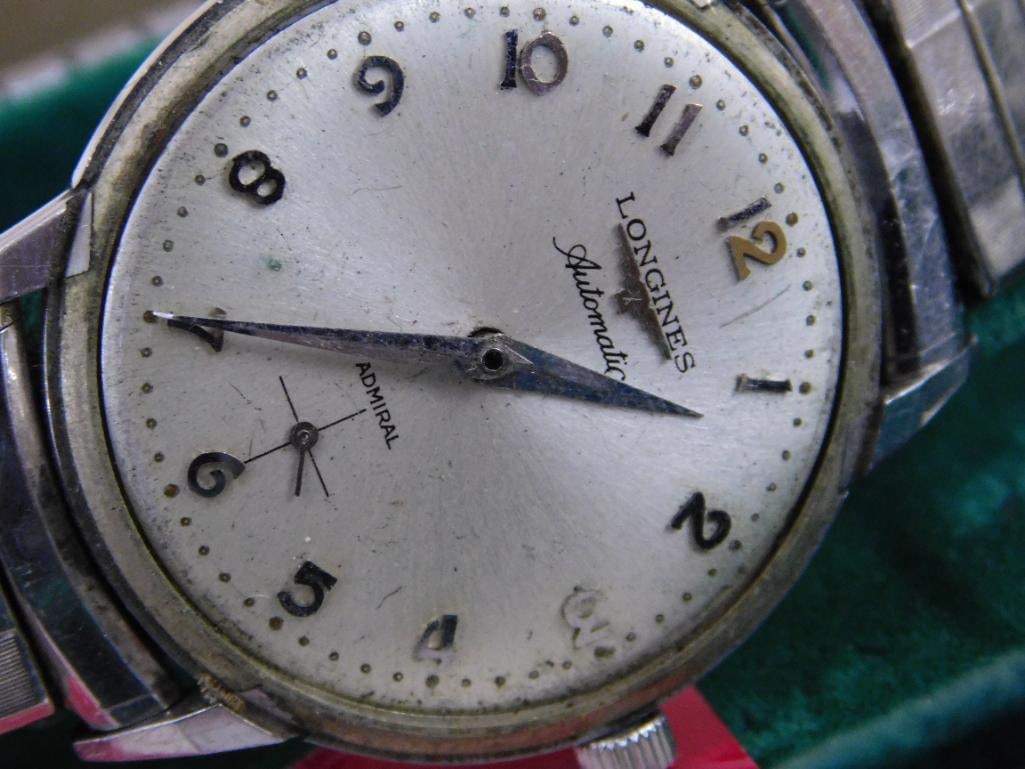 Longines Mens Wristwatch - Untested - Crystal Not Attached - Original Box - 4
