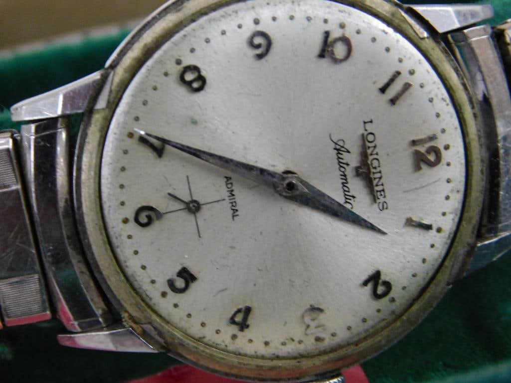 Longines Mens Wristwatch - Untested - Crystal Not Attached - Original Box - 8