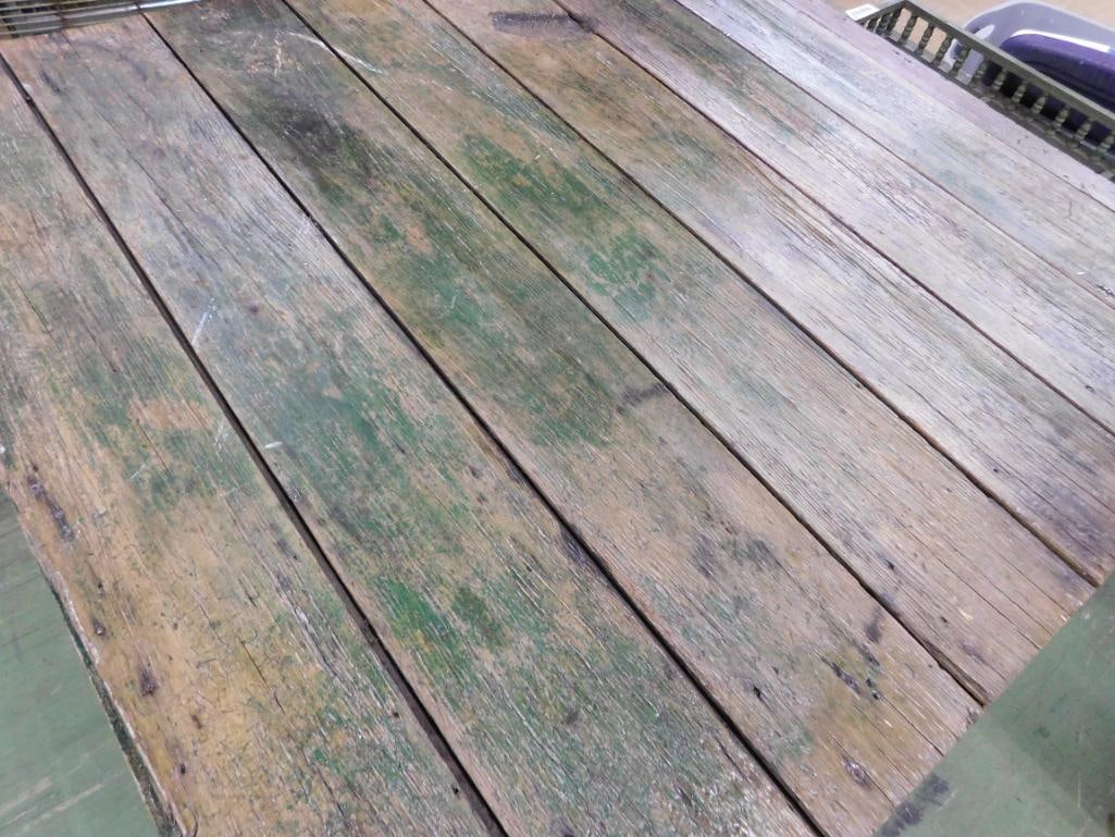 Rustic Square Plank Table - 31" x 39" x 36" - 2