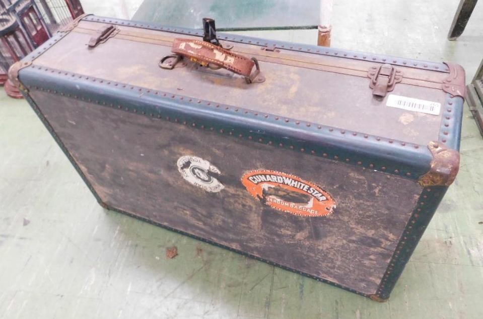 Vintage Suitcase - 9" x 29" x 17" (1 of 9)