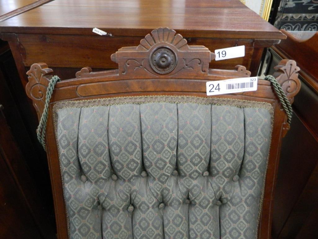 Victorian Eastlake Rocker - 36.5" x 20" x 27" - 2