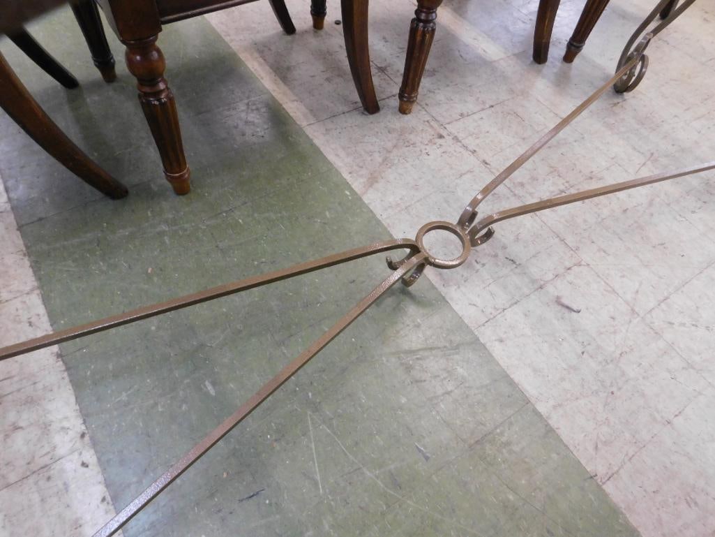 Wrought Iron Sofa / Foyer Table Base - 32" x 72" x 20" - 4