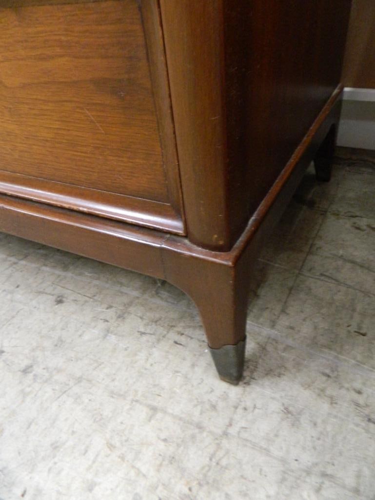 White Furniture Co. MCM Mid Century 2 Piece Gentlemans Chest - 4 Drawers - 50" x 40" x 19" - 7