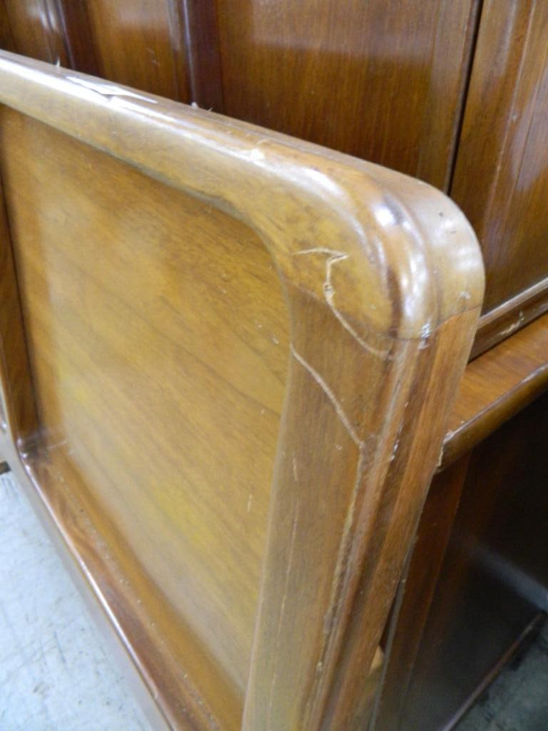 White Furniture Co. MCM Mid Century King Size Headboard - 38" Tall - 3