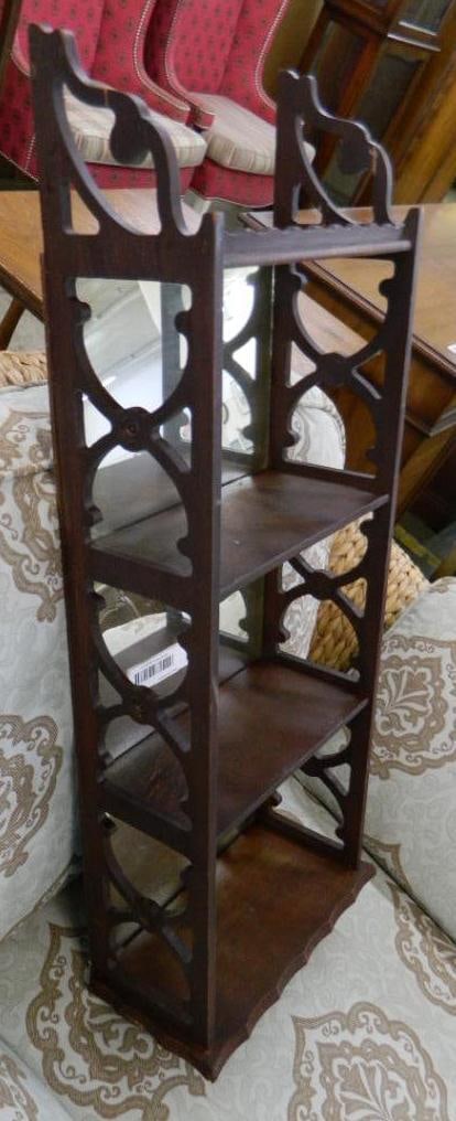 What Not Shelf - Mirror - Wall Hung - 31" x 10.5" x 5.5": See Photos For Condition and Details