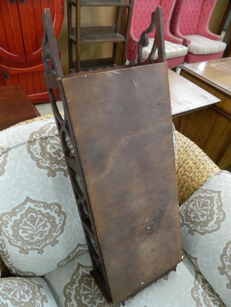 What Not Shelf - Mirror - Wall Hung - 31" x 10.5" x 5.5" - 6