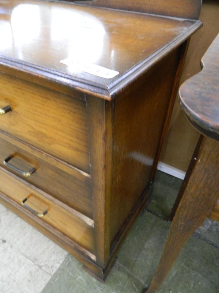 3 Drawer Dresser with Bat Wing Mirror - 61" x 39" x 18" - 5