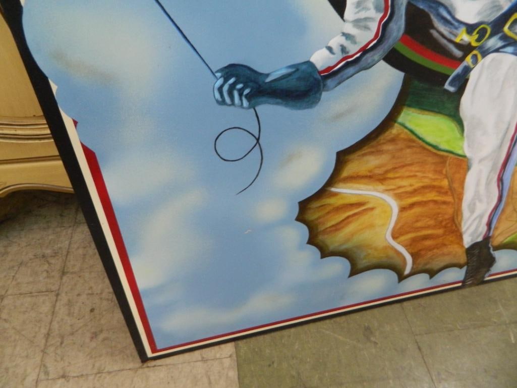 "Air Show" Painting on Board - By Pat McMillan - 48" x 36" - 5