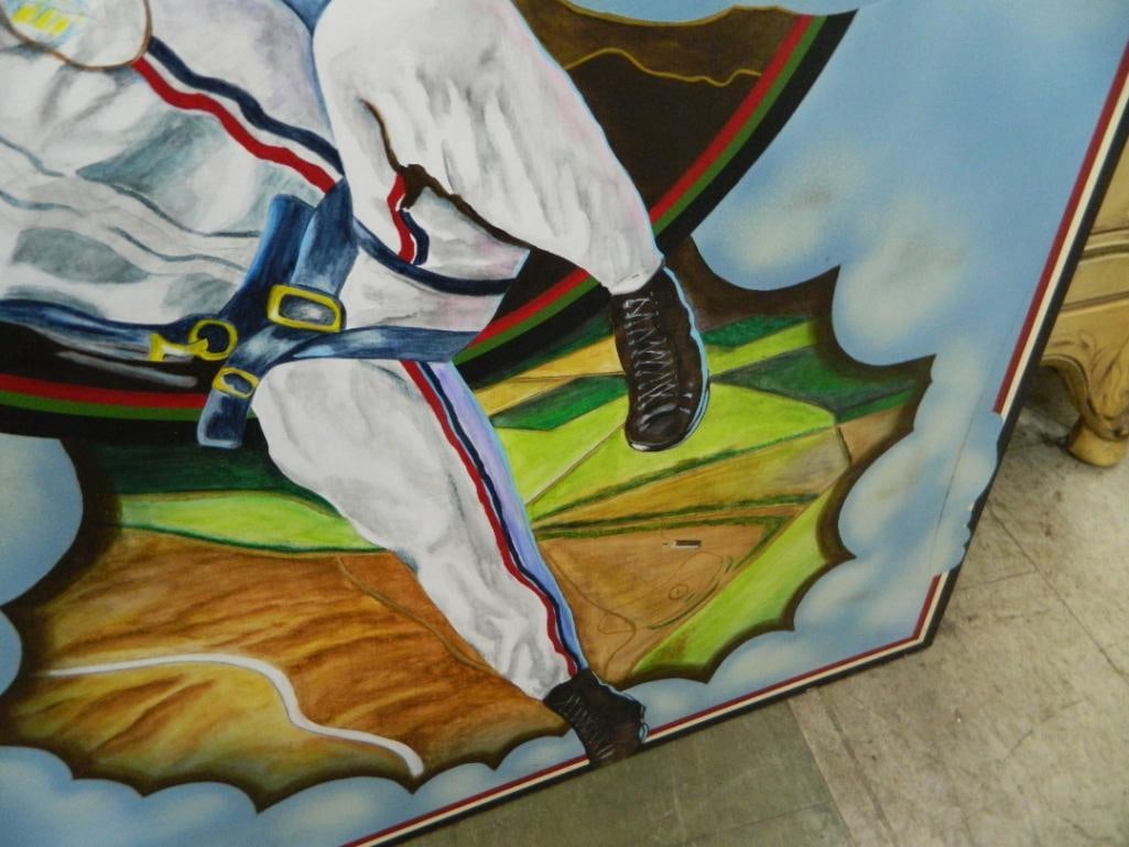 "Air Show" Painting on Board - By Pat McMillan - 48" x 36" - 6