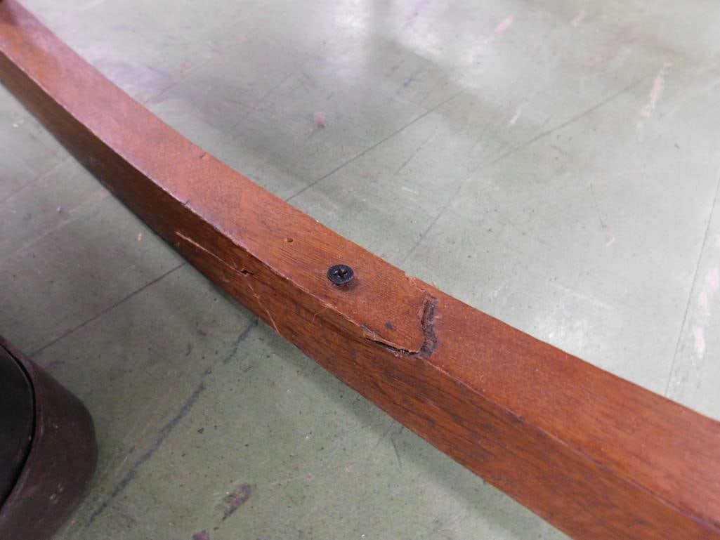 Wood Rocking Chair - Repaired - 34.5" x 23" x 29.5" - 9