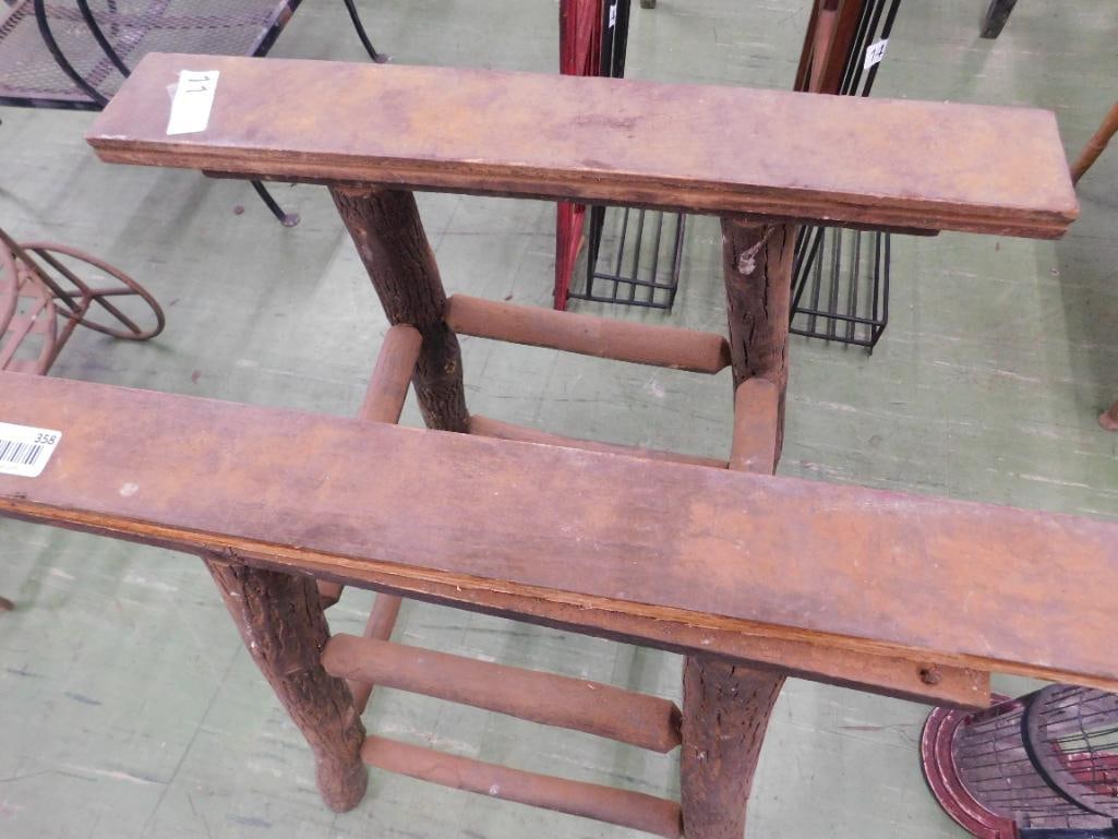 HickoryTable Base - No Top - 30" x 24" x 20.5" - 2