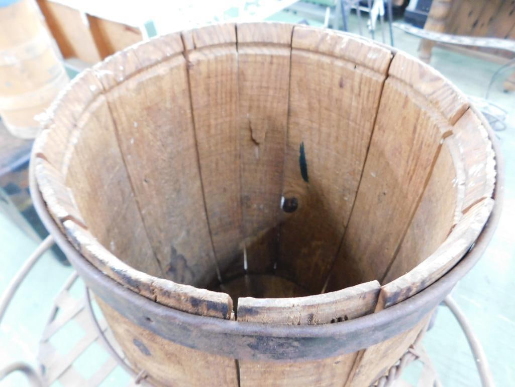 Vintage Nail Barrel - 17" x 11" - 6