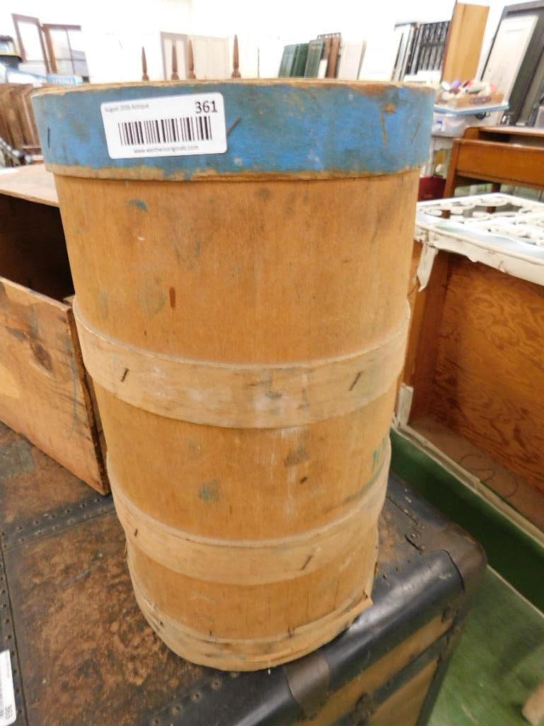 Yugoslavia Made Nail Barrel - 18.5" x 10.5" - 3