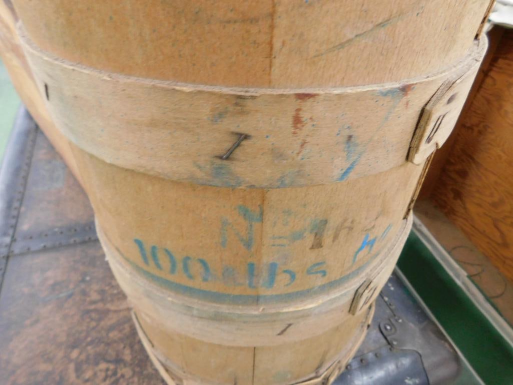 Yugoslavia Made Nail Barrel - 18.5" x 10.5" - 4