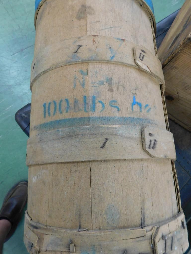Yugoslavia Made Nail Barrel - 18.5" x 10.5" - 6