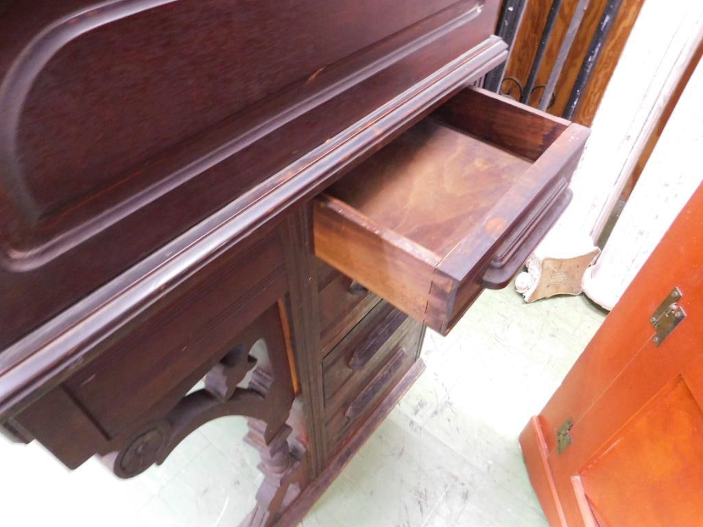 Davenport Desk with Tambour - 38" x 35" x 23" - 8
