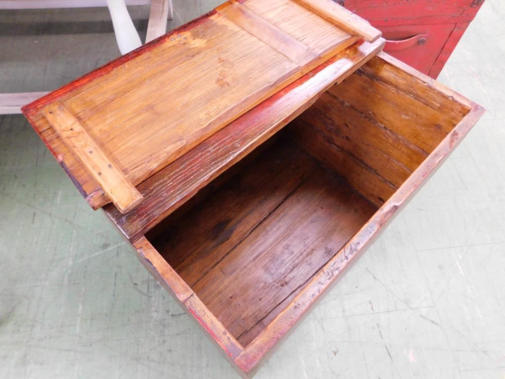 Dovetailed Wood Coal Box - 20" x 22.5" x 18" - 2