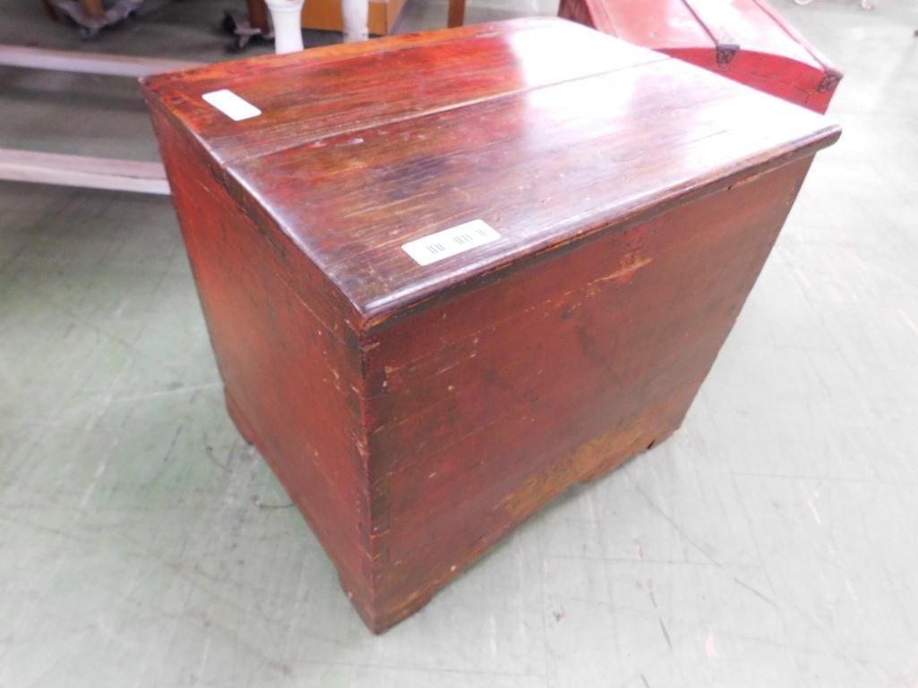 Dovetailed Wood Coal Box - 20" x 22.5" x 18" - 6
