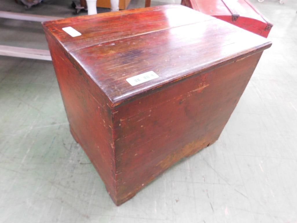 Dovetailed Wood Coal Box - 20" x 22.5" x 18" - 7