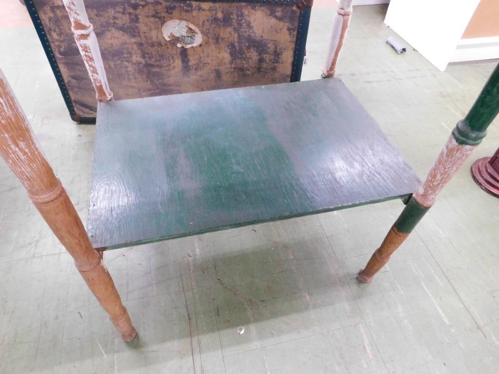 Funky Hand Made Side Table - 30" x 26" x 21.5" - 6