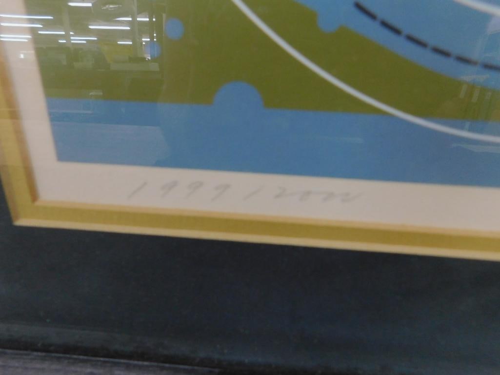 Charles Harper Signed Limited Edition Serigraph - "Devotion In The Ocean" - Otters - 7