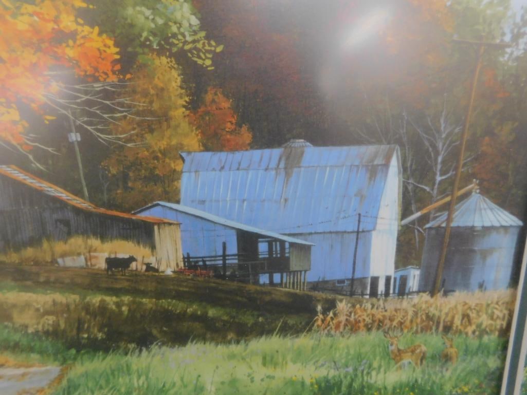 Luke Buck Signed Limited Edition Lithograph - "Country Road" - 357/950 - 3