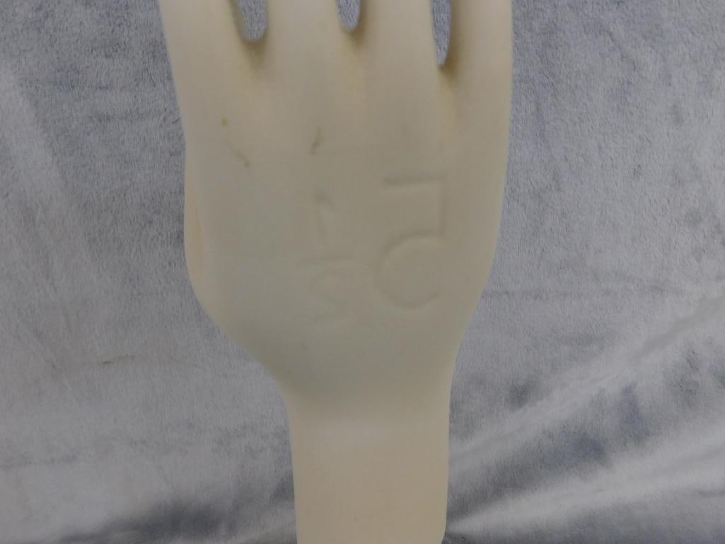 1993 "General Porcelain" 14" Porcelain Glove Mold - 5.5 - Right - 8