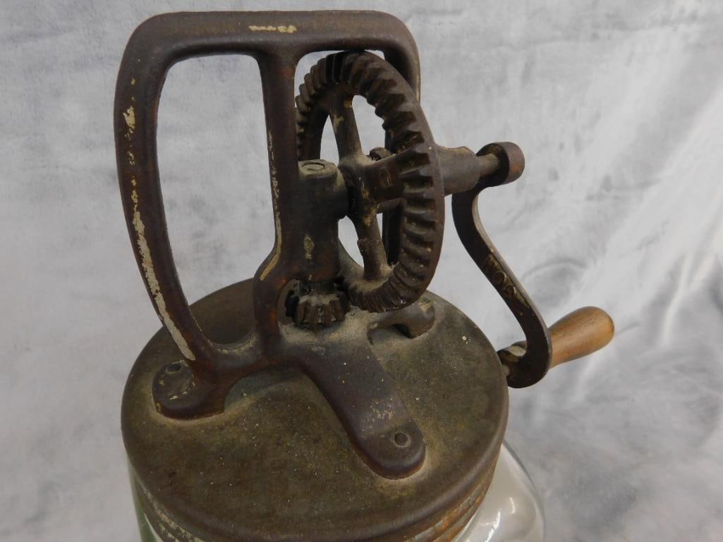 Vintage Dazey Butter Churn - Complete - 13.25" x 8.5" x 5.5" - 2