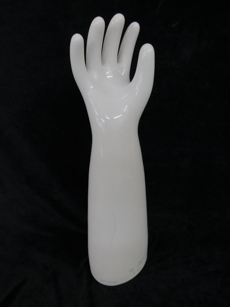 1992 "General Porcelain" 22" Porcelain Glove Mold - 10 - C15 - Right - 9