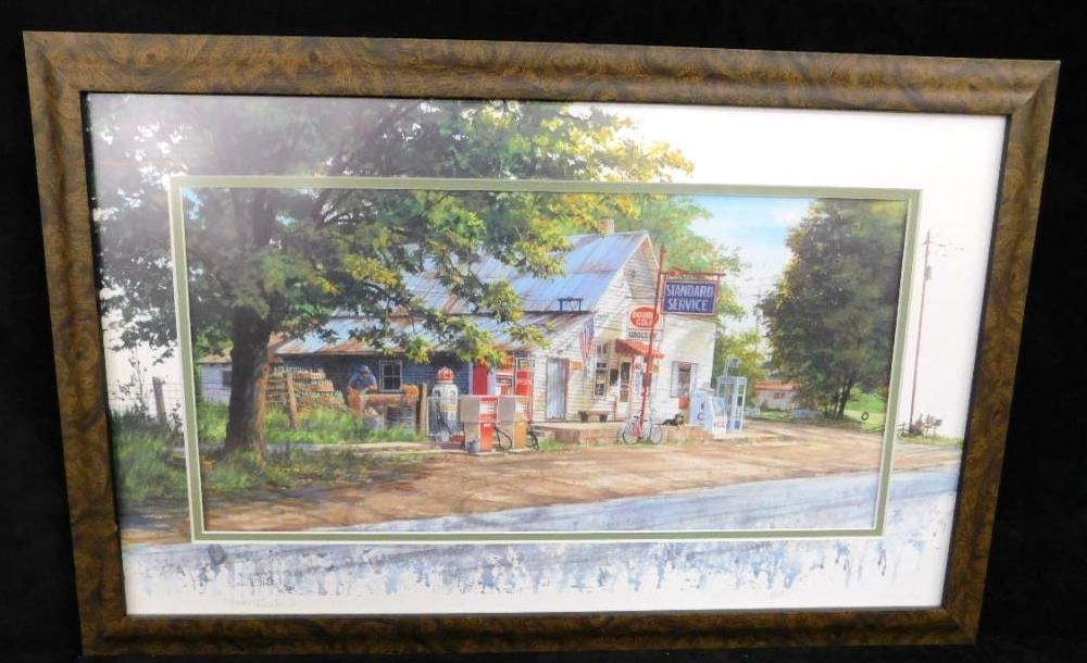 Luke Buck Signed Limited Edition Lithograph - "Time Traveler" - 3/650: 17.5" x 27.25" - See Photos For Condition and Details