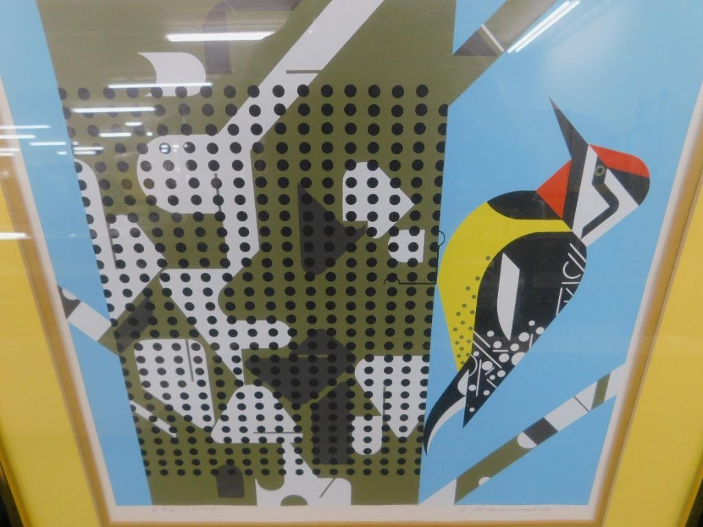 Charles Harper Signed Limited Edition Serigraph - "Yellow Bellied Sapsucker" - 10