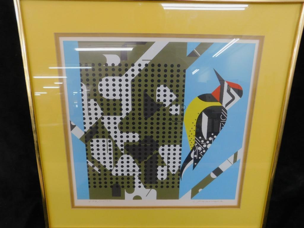 Charles Harper Signed Limited Edition Serigraph - "Yellow Bellied Sapsucker" - 11