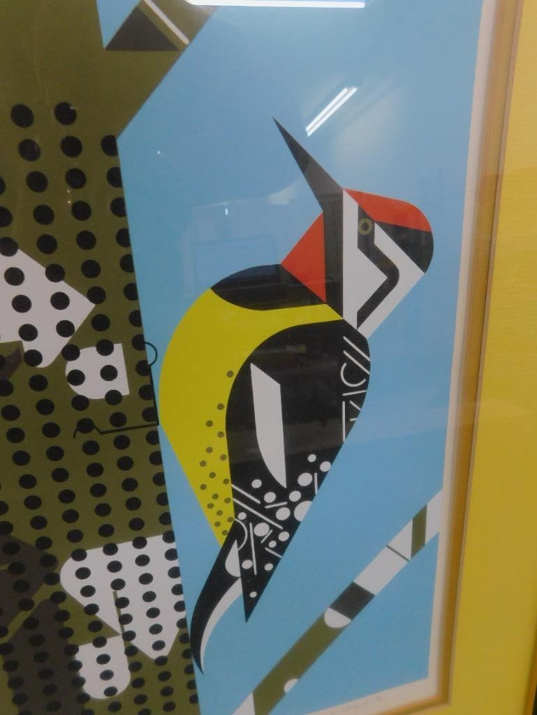 Charles Harper Signed Limited Edition Serigraph - "Yellow Bellied Sapsucker" - 3