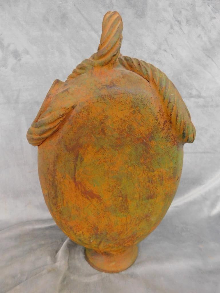 Modern Art Pottery Vase - Unsigned - 18" x 10.5" x 5" - 4