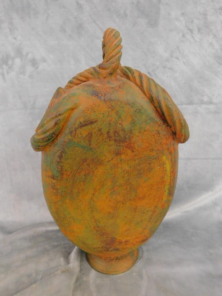 Modern Art Pottery Vase - Unsigned - 18" x 10.5" x 5" - 6