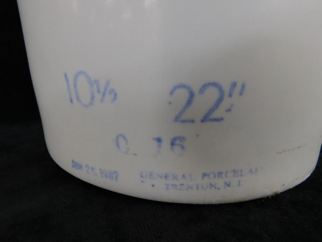 1987 "General Porcelain" 22" Porcelain Glove Mold - 10.5 - C16 - Left - 4