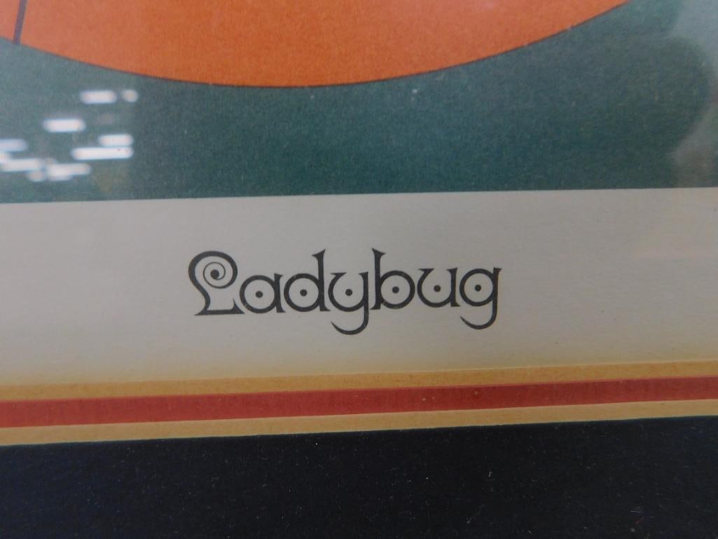 Charles Harper Signed Serigraph - "Lady Bug" - 16.5" x 16.5" - 3