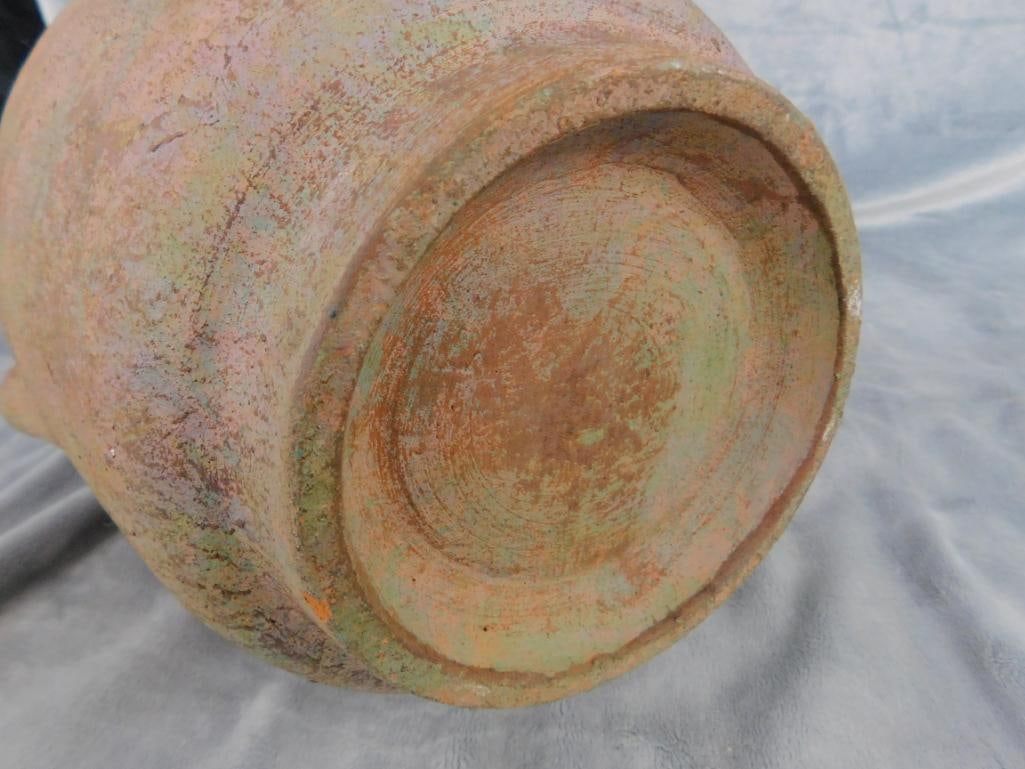 Modern Art Pottery Vase - Unsigned - 13.5" x 9.5" - 7
