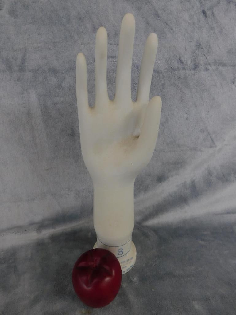 1978 "General Porcelain" 14.5" Porcelain Glove Mold - 8 - Right - 6