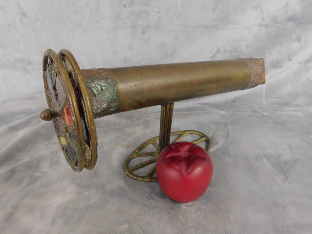Bronze Desk Top Kaleidoscope - 8.5" x 13" x 4.5" - 6