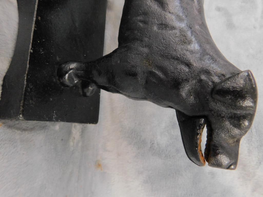 Painted Cast Iron Dog Nut Cracker - 6" x 12" x 3.75" - 4