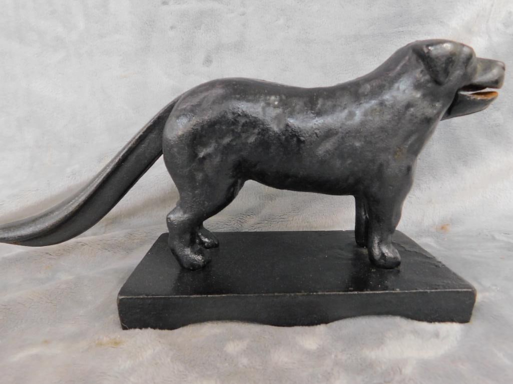 Painted Cast Iron Dog Nut Cracker - 6" x 12" x 3.75" - 9