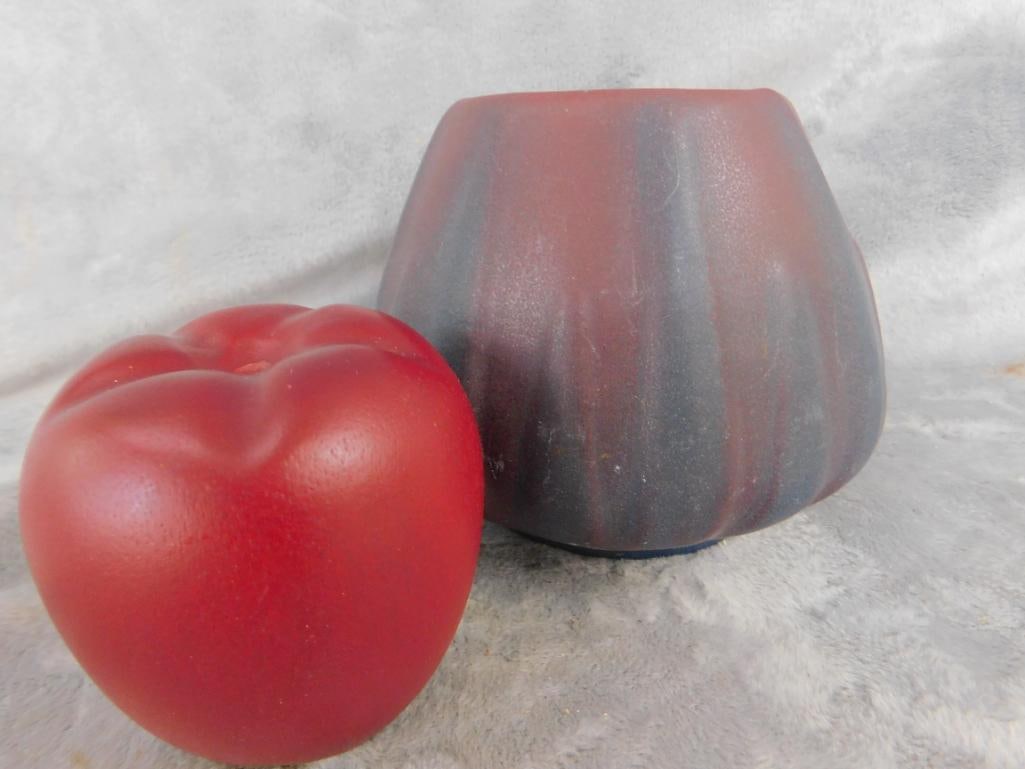 Vintage Van Briggle Pottery Vase - 4.5" x 5.5" - 6