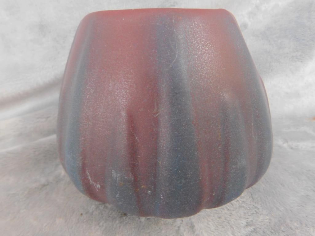 Vintage Van Briggle Pottery Vase - 4.5" x 5.5" - 8