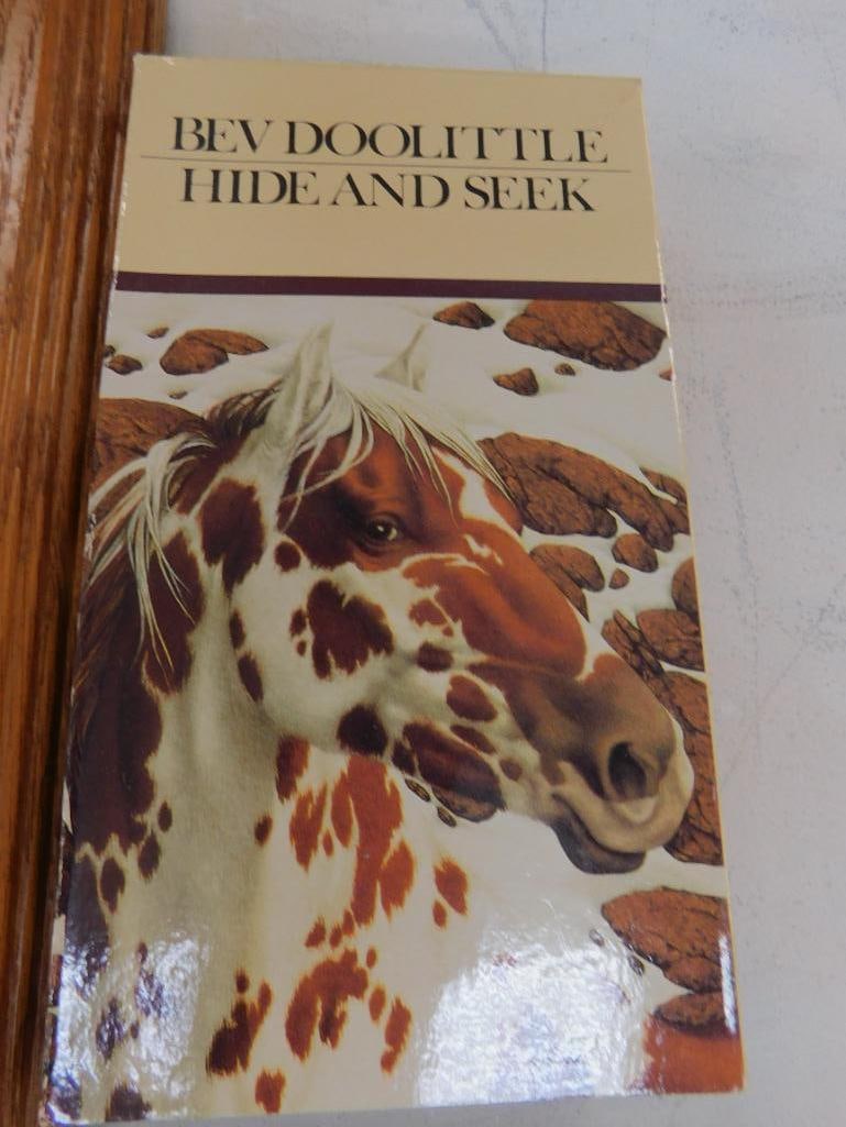Bev Doolittle - "Hide and Seek" Series Prints - Matted and Framed - Book - VHS Tape - 14