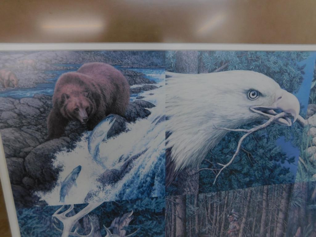 Bev Doolittle - Limited Edition Print - Matted and Framed - Signed - 31.25" x 31.25" - 2