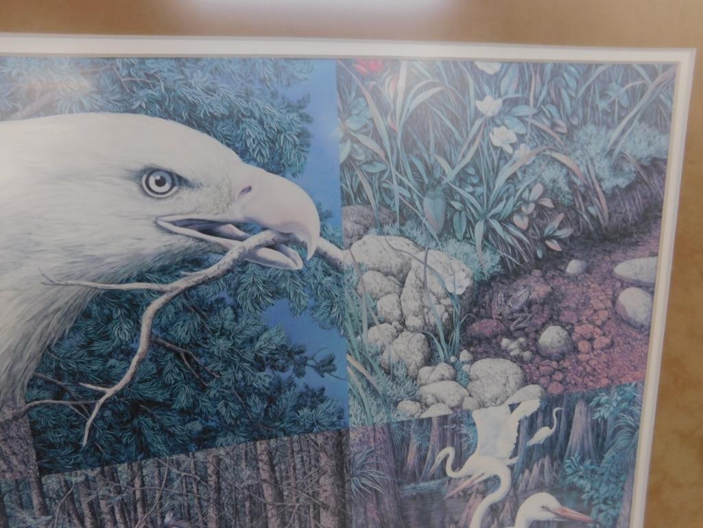 Bev Doolittle - Limited Edition Print - Matted and Framed - Signed - 31.25" x 31.25" - 3