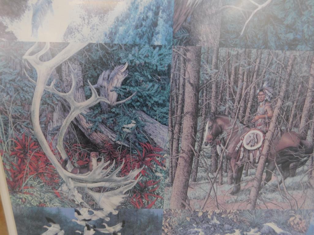 Bev Doolittle - Limited Edition Print - Matted and Framed - Signed - 31.25" x 31.25" - 5