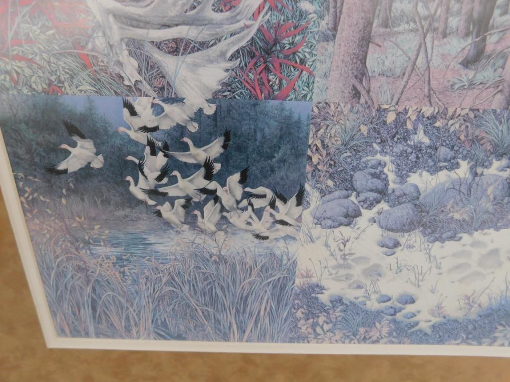 Bev Doolittle - Limited Edition Print - Matted and Framed - Signed - 31.25" x 31.25" - 6